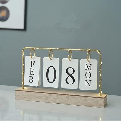 Calendario De Escritorio Con Luces LED + ENVIO GRATIS